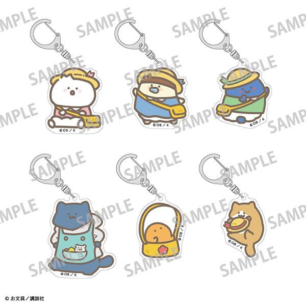 キーホルダー・アクリルキーホルダー Letter Pendant Blind Box (A-M) (N-Z) TOSSDICE / BamBooks the Heritage 真鍮イニシャルキーリング