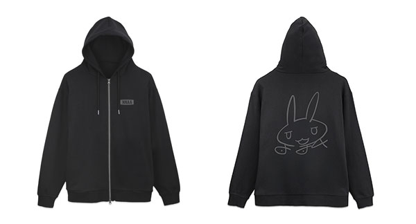 Made in Abyss The Golden City of the Scorching Sun Nanachi's Autograph Zip Hoodie Ver.2.0 /BLACK-XL