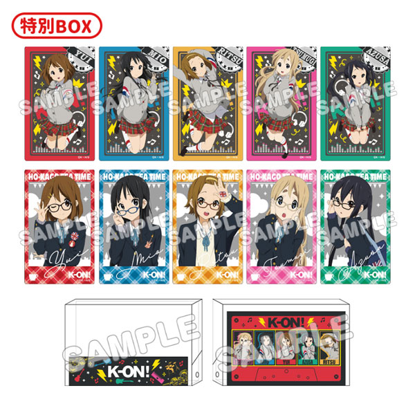 AmiAmi [Character & Hobby Shop] | K-On! Trading Acrylic Card 10pc