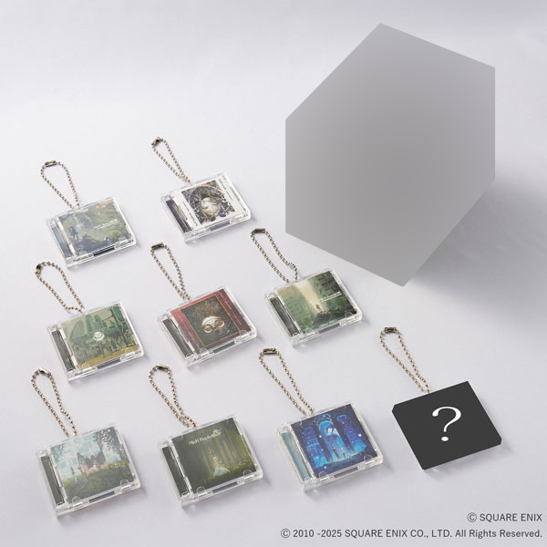 NieR Series MusicCollectionKeyChain 5点 ニーアシリーズの音楽アルバムがミュージックコレクションキー