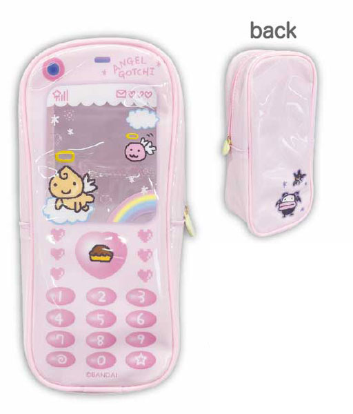 TCP Tamagotchi Nostalgic Flip Phone Vinyl Pouch Chestnut Angel