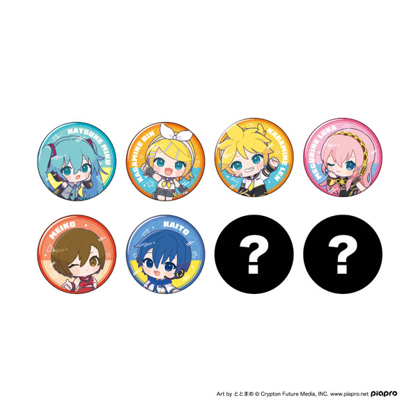 AmiAmi [Character & Hobby Shop] | Hatsune Miku Tin Badge SD 8Pack