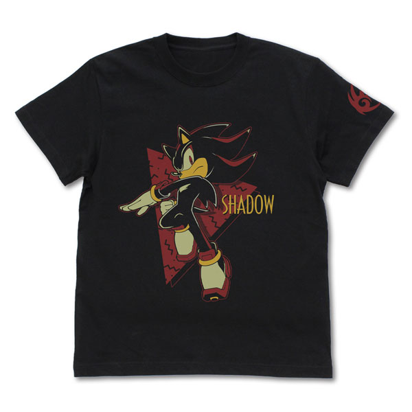 COSPA Sonic the Hedgehog Shadow Retro Pop T-shirt /BLACK-L รูปภาพ 1