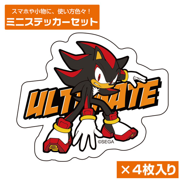 COSPA Sonic the Hedgehog Ultimate Lifeform Shadow Mini Sticker Set รูปภาพ 1
