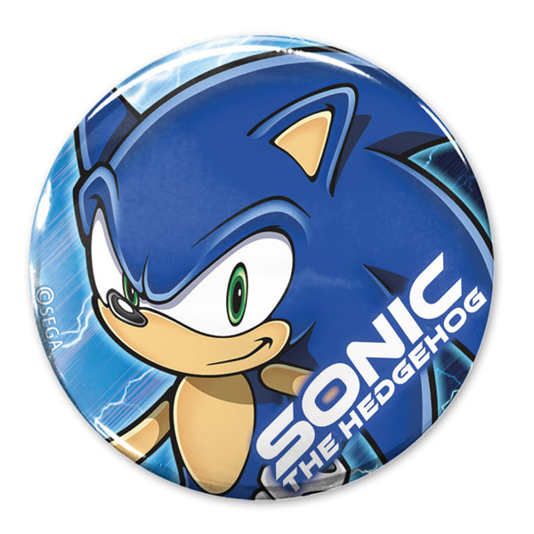 COSPA Sonic the Hedgehog Sonic the Hedgehog Sonic 65mm Tin Badge hình ảnh 1