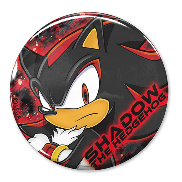 COSPA Sonic the Hedgehog Ultimate Lifeform Shadow 65mm Tin Badge รูปภาพ 1