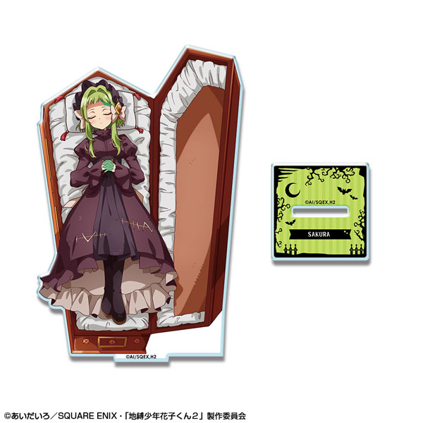 License Agent Short Anime "After-School Hanako-kun" Acrylic Stand Design 08 Sakura (Guest) hình ảnh 1
