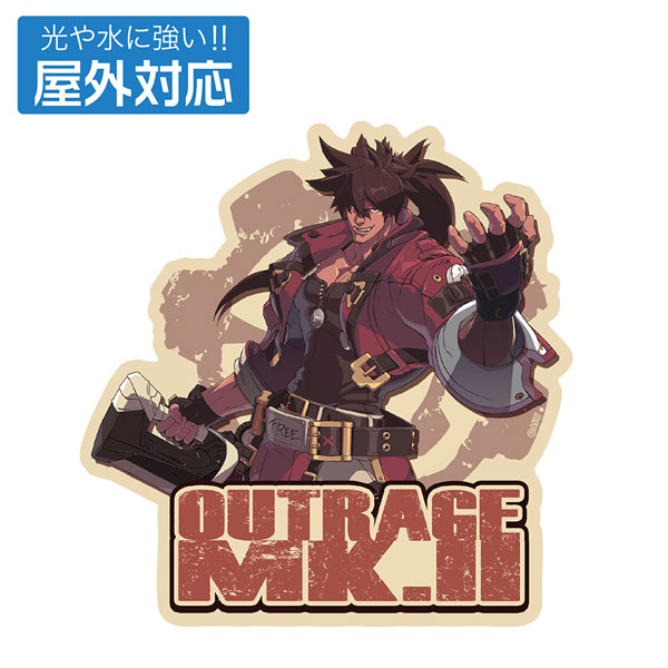 COSPA GUILTY GEAR -STRIVE- Sol Badguy Outdoor Sticker รูปภาพ 1