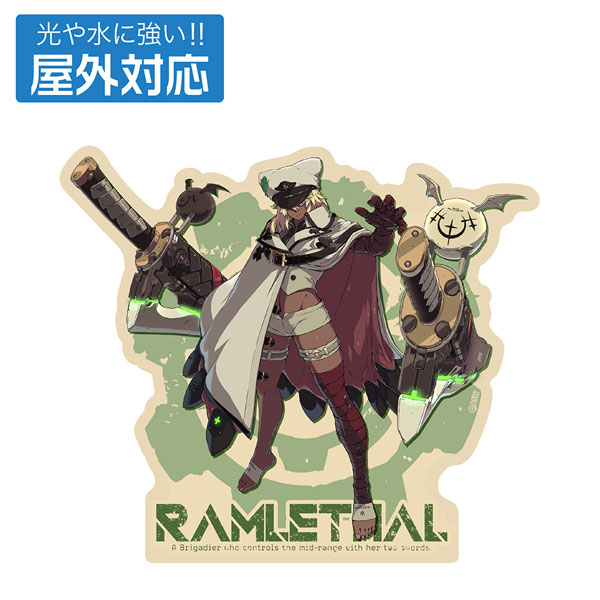 COSPA GUILTY GEAR -STRIVE- Ramlethal Valentine Outdoor Sticker รูปภาพ 1