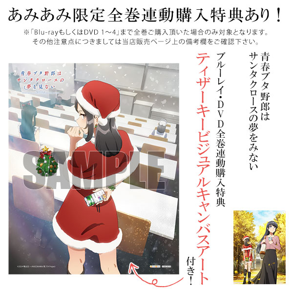 BD Rascal Does Not Dream of Santa Claus 3 Completely Limited Production Edition (Blu-ray Disc)