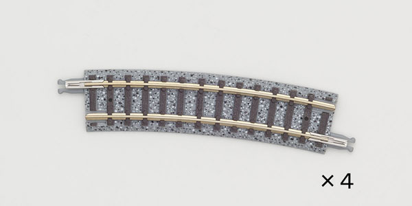 1854 Curved Rail C280-15 (F) (4pc. Set)