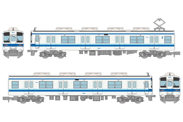 鉄道コレクション 東武鉄道 ありがとう8500型 2両固定編成 2両セット