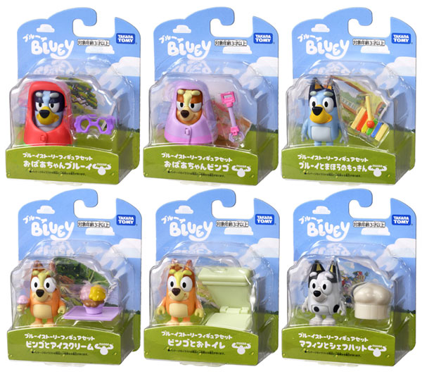 AmiAmi [Character & Hobby Shop] | Bluey Story Figure Set 12pc