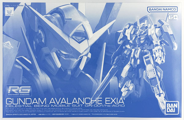 BANDAI SPIRITS RG 1/144 Gundam Gundam Avalanche Exia' Plastic Model (Hobby Online Shop Exclusive) image 1