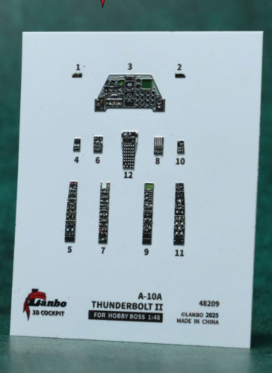 AmiAmi [Character & Hobby Shop] | 1/48 A-10A Interior 3D