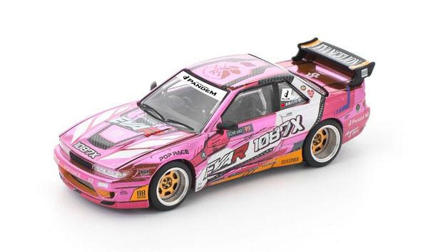 XCARTOYS x ポップレース 1/64 1087X パンデム S13 1:64 Pop Race Xcartoys Nissan S13 1087X EVA RT Production