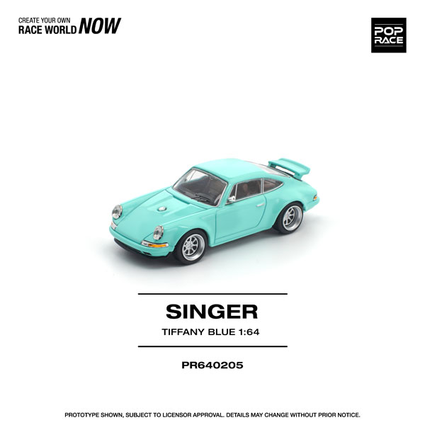 POP RACE 1/64 Singer 964 Tiffany Blue รูปภาพ 1