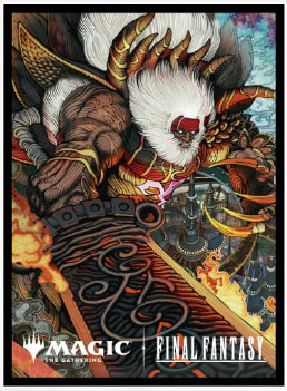 『ﾏｼﾞｯｸ:ｻﾞ･ｷﾞｬｻﾞﾘﾝｸﾞｰｰFINAL FANTASY』ﾌﾟﾚｲﾔｰｽﾞｶｰﾄﾞｽﾘｰﾌﾞMFS-61 ｢木版画｣ﾎﾞｰﾀﾞｰﾚｽ版《ﾌﾞﾗｽｶの究極召喚》