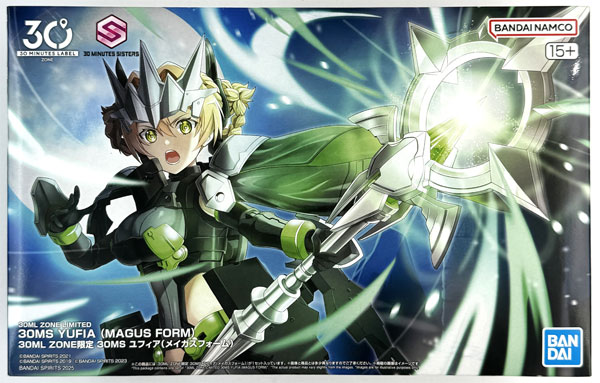 30 MINUTES SISTERS Yufia (Magus Form) Plastic Model (30 MINUTES LABEL FES.2025 Exclusive)