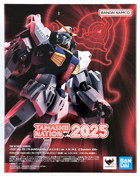 BANDAI SPIRITS Robot Spirits -SIDE MS- Mobile Suit Zeta Gundam RX-178 Gundam Mk-II (A.E.U.G) ver. A.N.I.M.E. -Z Gundam 40th Anniversary- (Tamashii Web Exclusive) รูปภาพ 1