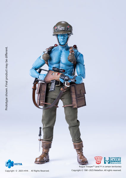 Hiya Toys Rogue Trooper 1/12 Action Figure Rogue Trooper image 1