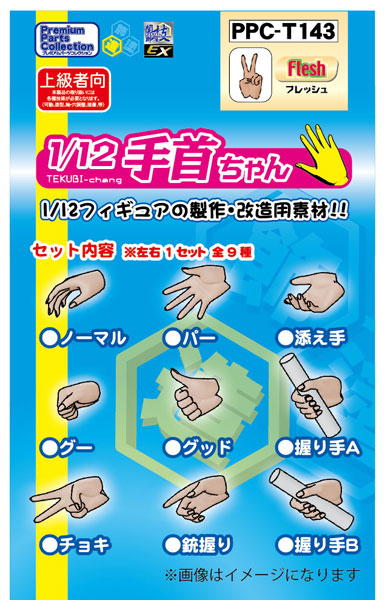 関節技EX 1/12手首ちゃん ﾌﾚｯｼｭ