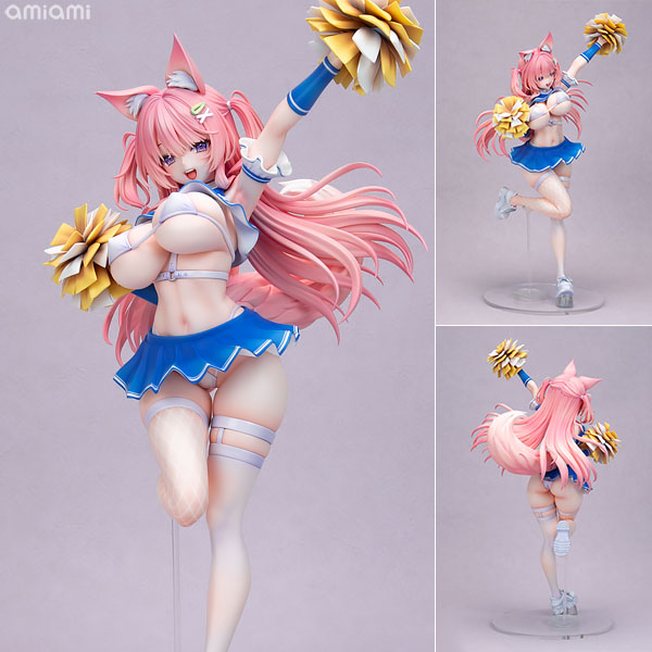Animal Ears Cheerleader Girl illustration by Yatanuki Kei 1/5.5 Complete Figure(Pre-order)