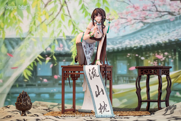 Gogu Bird Calligraphy girl Boku Ensei 1/6 Complete Figure รูปภาพ 1