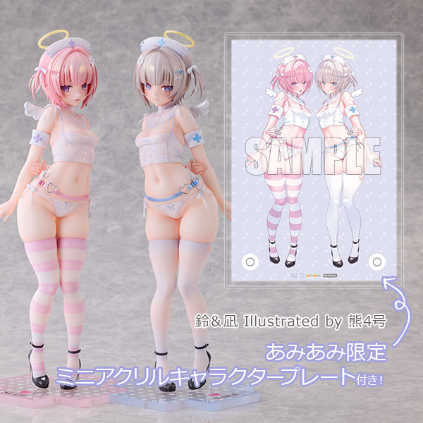 [AmiAmi Exclusive Bonus] Suzu & Nagi Illustrated by Kuma 4-gou 1/6 Complete Figure(Pre-order)