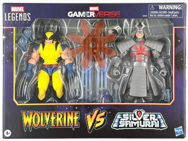 Hasbro "Marvel Legend" 6 Inch Action Figure Game Series Wolverine vs Silver Samurai [Game]
