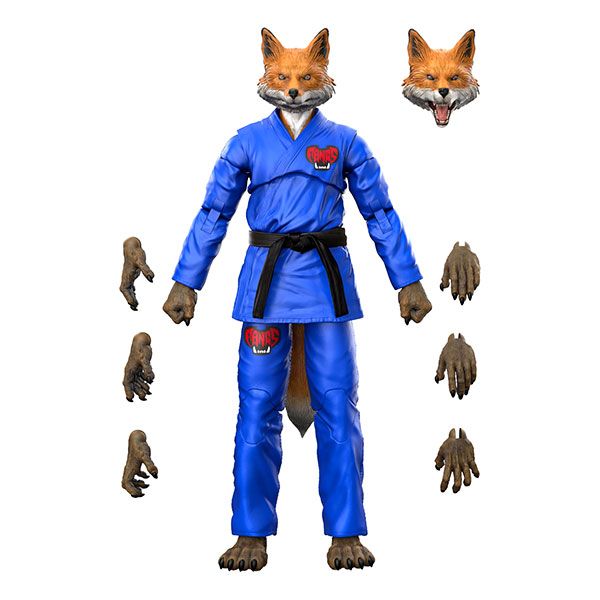 ZOO JITSU FIGHTERS FLICKER Fox - Blue Dougi รูปภาพ 1