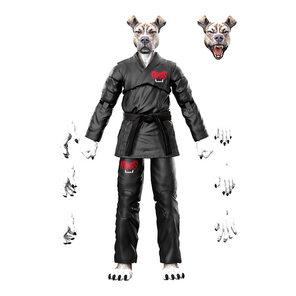 ZOO JITSU FIGHTERS PISTON Pit Bull - Black Dougi รูปภาพ 1