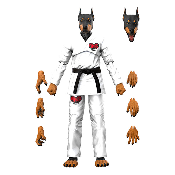 ZOO JITSU FIGHTERS DRAVEN Dobermann - White Dougi