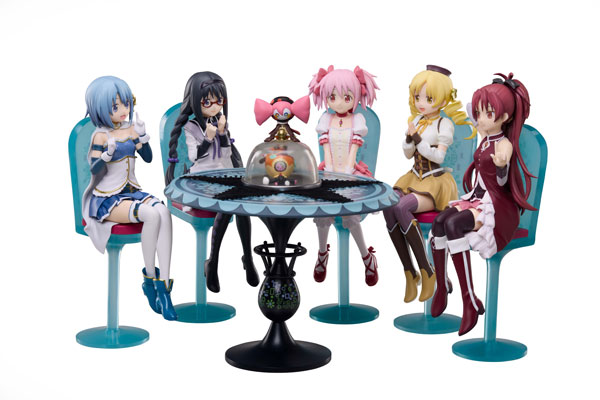 Character & Hobby Shop | Puella Magi Madoka Magica The Movie -Rebellion- Tea Party Cake Song Ver. Non Scale Figure Complete Set