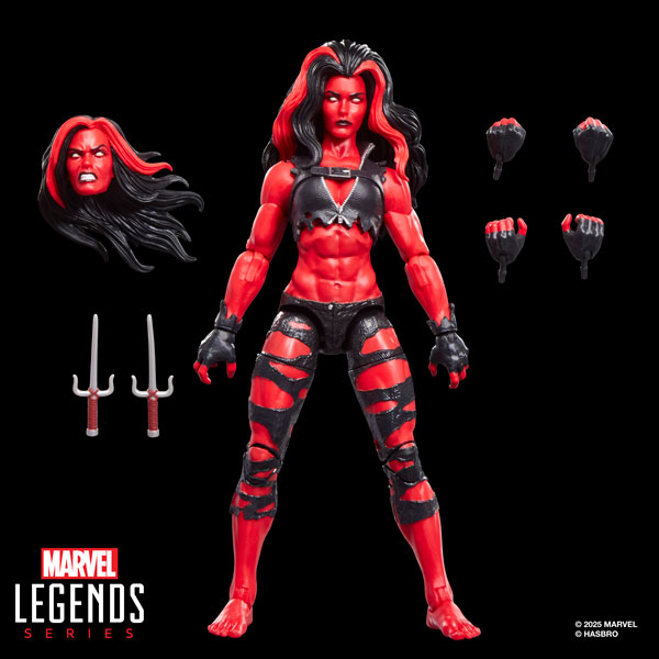 Hasbro Japan Marvel Legend Series Hulk Red She-Hulk รูปภาพ 1