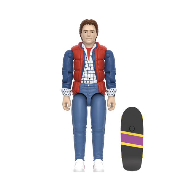 Re Action + Action Figure "Back To The Future" Series 1 Marty McFly (1985)(Released)