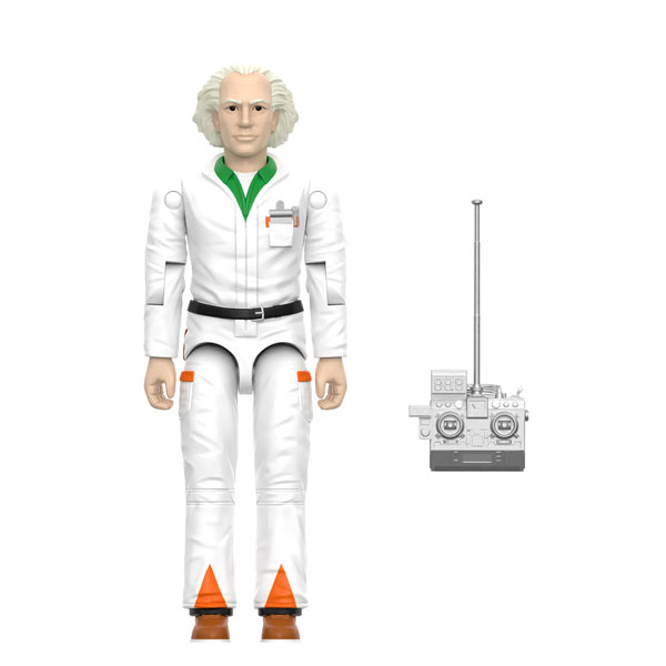 Re Action + Action Figure "Back To The Future" Series 1 Dr. Emmet Brown (1985)(Released)