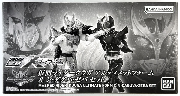 Bandai SHODO-XX Kamen Rider Kuuga Ultimate Form & N-Daguva-Zeba Set (Candy Online Shop Exclusive) รูปภาพ 1