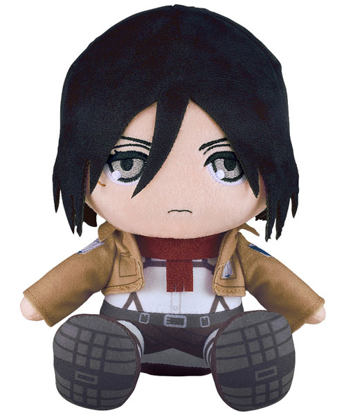AmiAmi [Character & Hobby Shop] | Plushie Attack on Titan Mikasa