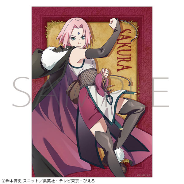 AmiAmi [Character & Hobby Shop] | NARUTO Shippuden A3 Clear Poster