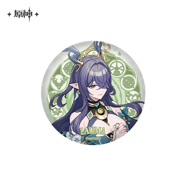 miHoYo Genshin Impact Character Tin Badge Nod-Krai Lauma รูปภาพ 1