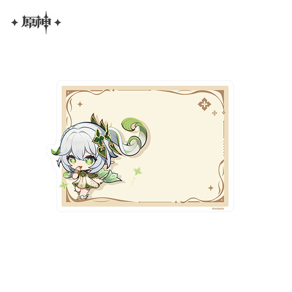 miHoYo Genshin Impact Teyvat Exhibit Series Chibi Magnet Nahida รูปภาพ 1