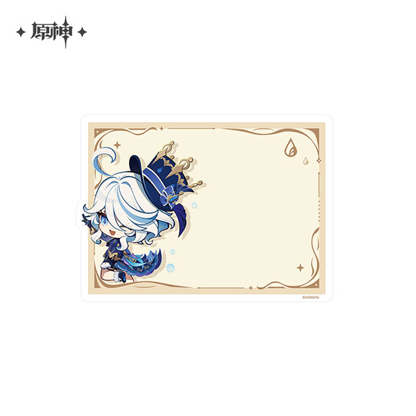 Genshin Impact Teyvat Exhibit Series Chibi Magnet Furina