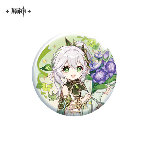 miHoYo Genshin Impact 5th Anniversary Series Tin Badge Nahida รูปภาพ 1