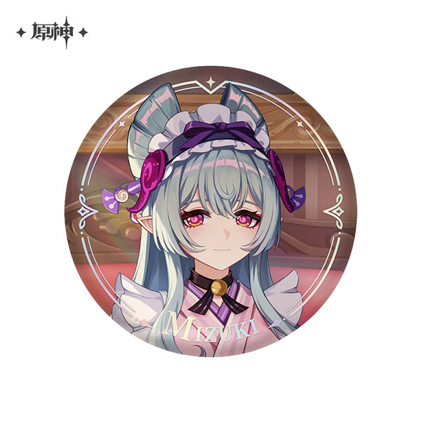 miHoYo Genshin Impact Character PV Series Tin Badge Yumemizuki Mizuki hình ảnh 1