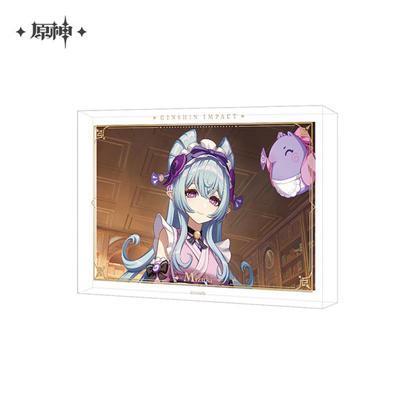 miHoYo Genshin Impact Character PV Series Thick Acrylic Art Yumemizuki Mizuki รูปภาพ 1