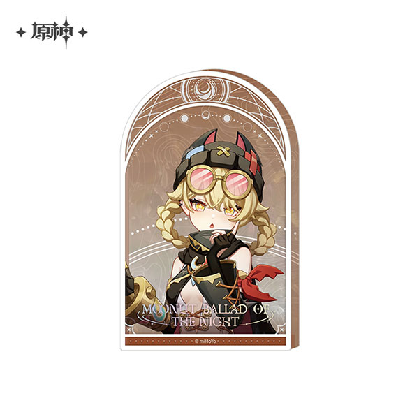 miHoYo Genshin Impact "Moonlit Ballad of the Night" Series Thick Acrylic Block Jahoda image 1