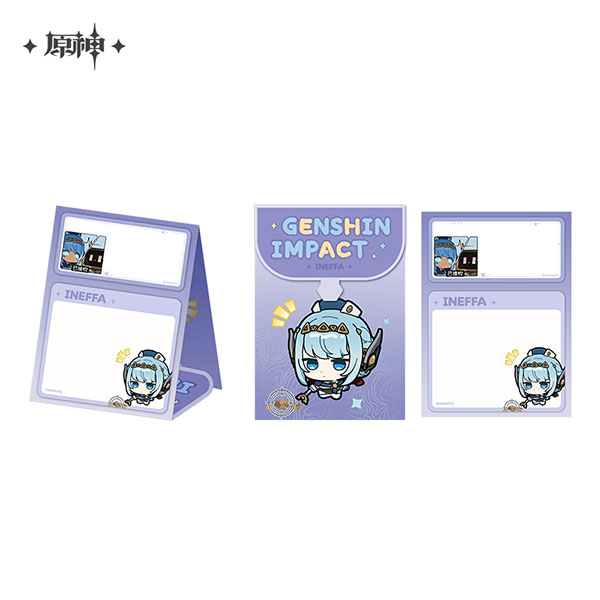 miHoYo Genshin Impact Chibi Stamp Series Stand Memo Nod-Krai Ineffa hình ảnh 1