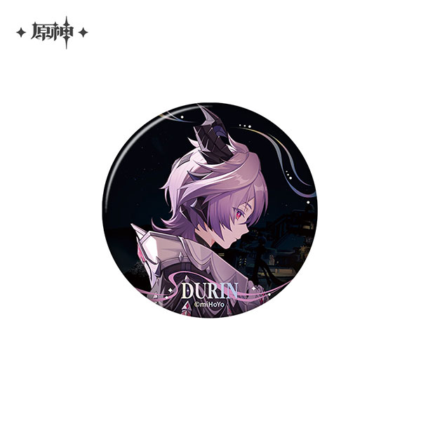 miHoYo Genshin Impact Song of the Welkin Moon Series Tin Badge Durin รูปภาพ 1