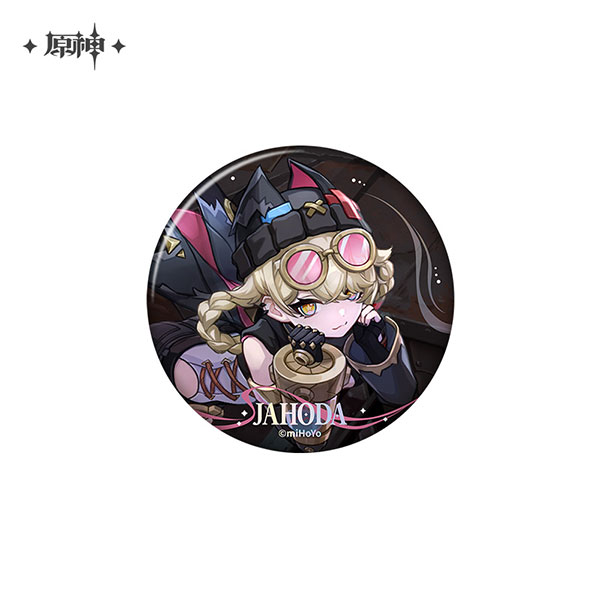 miHoYo Genshin Impact Song of the Welkin Moon Series Tin Badge Jahoda รูปภาพ 1